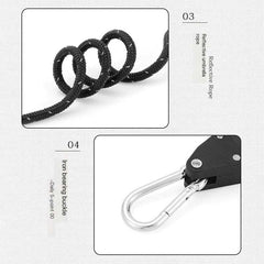 Camping Tent Tie Down Rope Tightener Buckle Tool