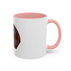 Trail Quest Supply Coffee Mug — Outdoor Adventure Mountain & Pine Trees Accent Mug (11/15oz)