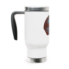 Trail Quest Supply 14oz Travel Mug — Insulated Stainless Steel Camping Tumbler