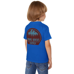 Toddler T-Shirt - 'Trail Quest Supply' Mountain Adventure Patch