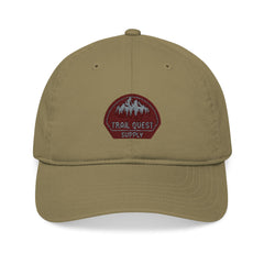 Embroidered 'Trail Ranger' Organic Baseball Cap — Eco-Friendly Hiking Hat