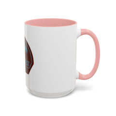 Trail Quest Supply Coffee Mug — Outdoor Adventure Mountain & Pine Trees Accent Mug (11/15oz)
