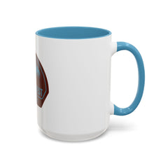 Trail Quest Supply Coffee Mug — Outdoor Adventure Mountain & Pine Trees Accent Mug (11/15oz)