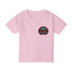 Toddler T-Shirt - 'Trail Quest Supply' Mountain Adventure Patch