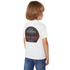 Toddler T-Shirt - 'Trail Quest Supply' Mountain Adventure Patch