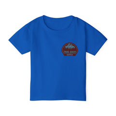 Toddler T-Shirt - 'Trail Quest Supply' Mountain Adventure Patch