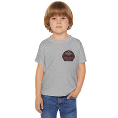 Toddler T-Shirt - 'Trail Quest Supply' Mountain Adventure Patch