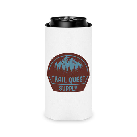 Can Cooler — Trail Quest Supply Mountain Badge Koozie