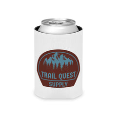 Can Cooler — Trail Quest Supply Mountain Badge Koozie