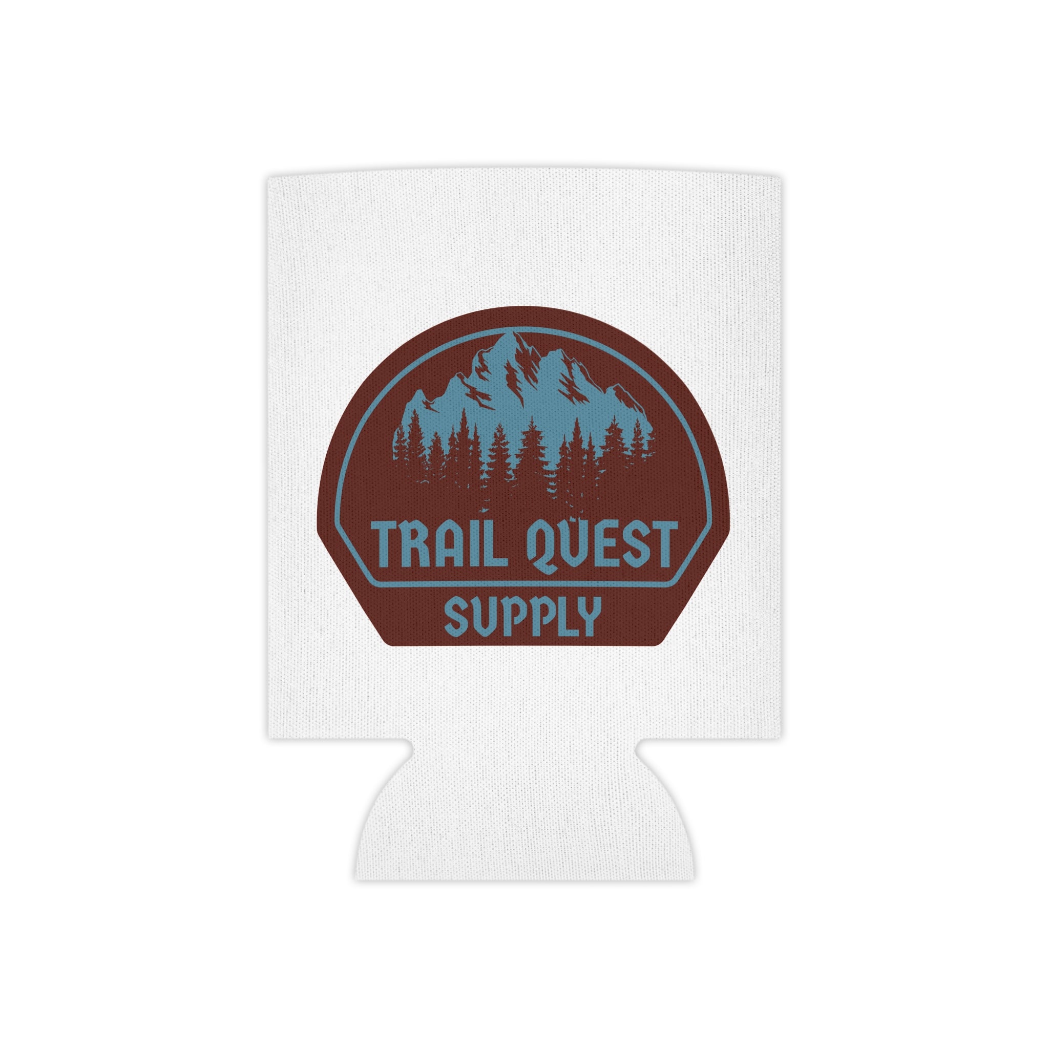 Can Cooler — Trail Quest Supply Mountain Badge Koozie