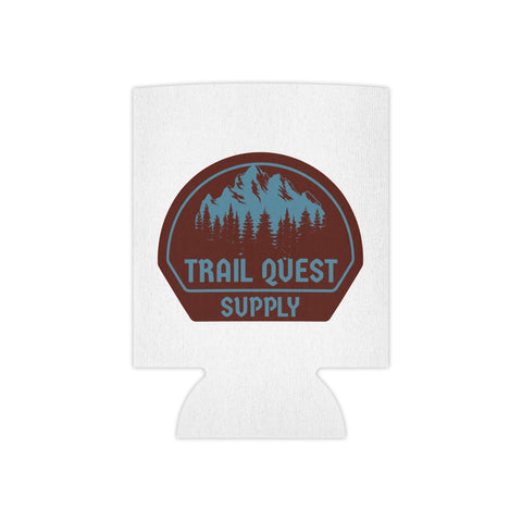 Can Cooler — Trail Quest Supply Mountain Badge Koozie