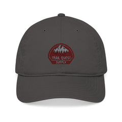 Embroidered 'Trail Ranger' Organic Baseball Cap — Eco-Friendly Hiking Hat