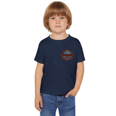 Toddler T-Shirt - 'Trail Quest Supply' Mountain Adventure Patch
