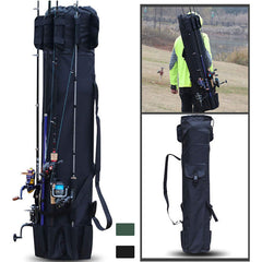 Cylinder Outdoor Fishing Rod Gear Storage Bag