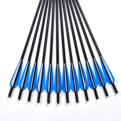 12Pcs Carbon Crossbow Bolts Archery Hunting Arrows