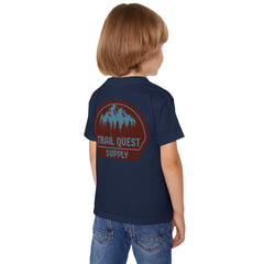 Toddler T-Shirt - 'Trail Quest Supply' Mountain Adventure Patch