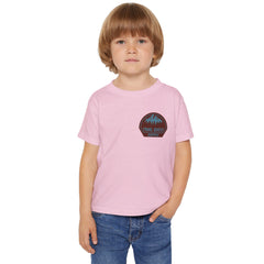 Toddler T-Shirt - 'Trail Quest Supply' Mountain Adventure Patch