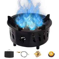 7-Core Strong Fire Portable Camping Gas Burner