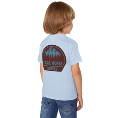 Toddler T-Shirt - 'Trail Quest Supply' Mountain Adventure Patch