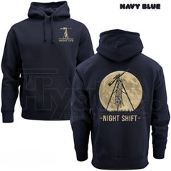 Coyote Night Life Hunting Hoodie – Thermal Predator Hunter Gear, Pullover Hoodie Gift for Hunters