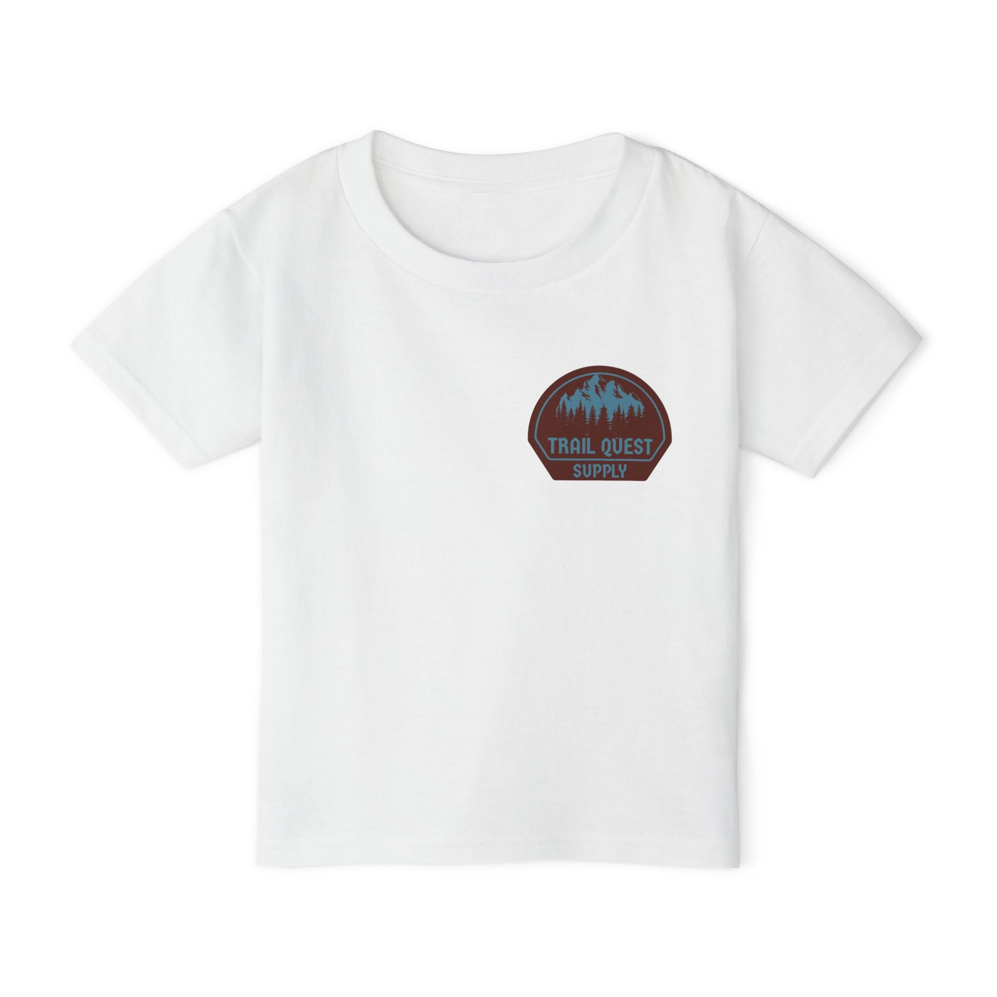 Toddler T-Shirt - 'Trail Quest Supply' Mountain Adventure Patch