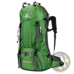 60l Hiking Backpack Durable Trekking Mountaineering Bag