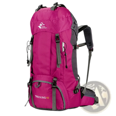 60l Hiking Backpack Durable Trekking Mountaineering Bag
