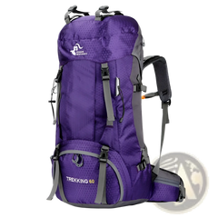 60l Hiking Backpack Durable Trekking Mountaineering Bag