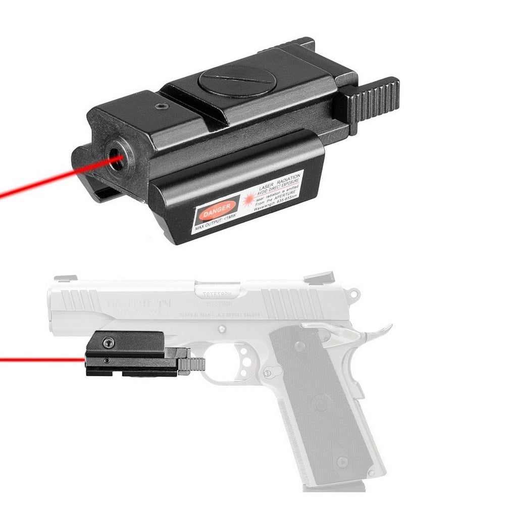 Tactical Red Dot Laser Sight Picatinny Rail Scope