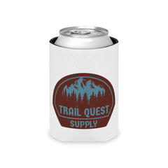 Can Cooler — Trail Quest Supply Mountain Badge Koozie