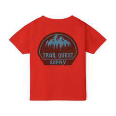 Toddler T-Shirt - 'Trail Quest Supply' Mountain Adventure Patch