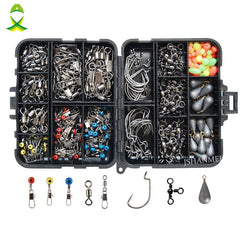 160PCS Fishing Accessories Kit With Tackle Box