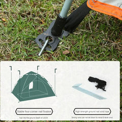 2 Person Automatic Quick Opening Camping Tent