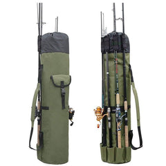 Cylinder Outdoor Fishing Rod Gear Storage Bag