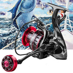 Metal Spool Spinning Reel 8kg Drag Saltwater