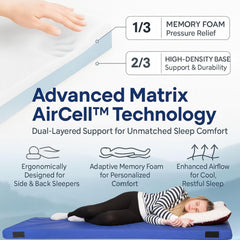 Matrix Air-Cell Memory Foam Camping Mattress
