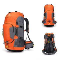60L Waterproof Hiking Backpack with Rain Cover