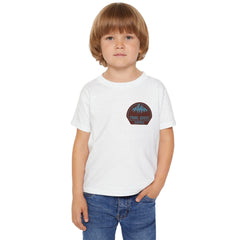 Toddler T-Shirt - 'Trail Quest Supply' Mountain Adventure Patch