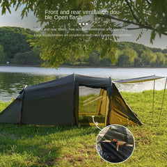 Portable Folding Thickened Tunnel Family Camping Tent