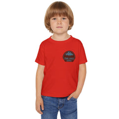 Toddler T-Shirt - 'Trail Quest Supply' Mountain Adventure Patch