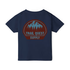 Toddler T-Shirt - 'Trail Quest Supply' Mountain Adventure Patch