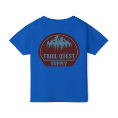 Toddler T-Shirt - 'Trail Quest Supply' Mountain Adventure Patch