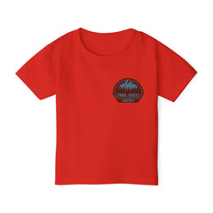 Toddler T-Shirt - 'Trail Quest Supply' Mountain Adventure Patch