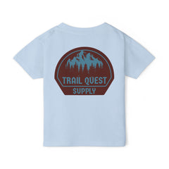 Toddler T-Shirt - 'Trail Quest Supply' Mountain Adventure Patch
