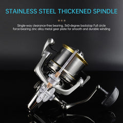 8000-14000 Series Aluminum Spool Fishing Reel