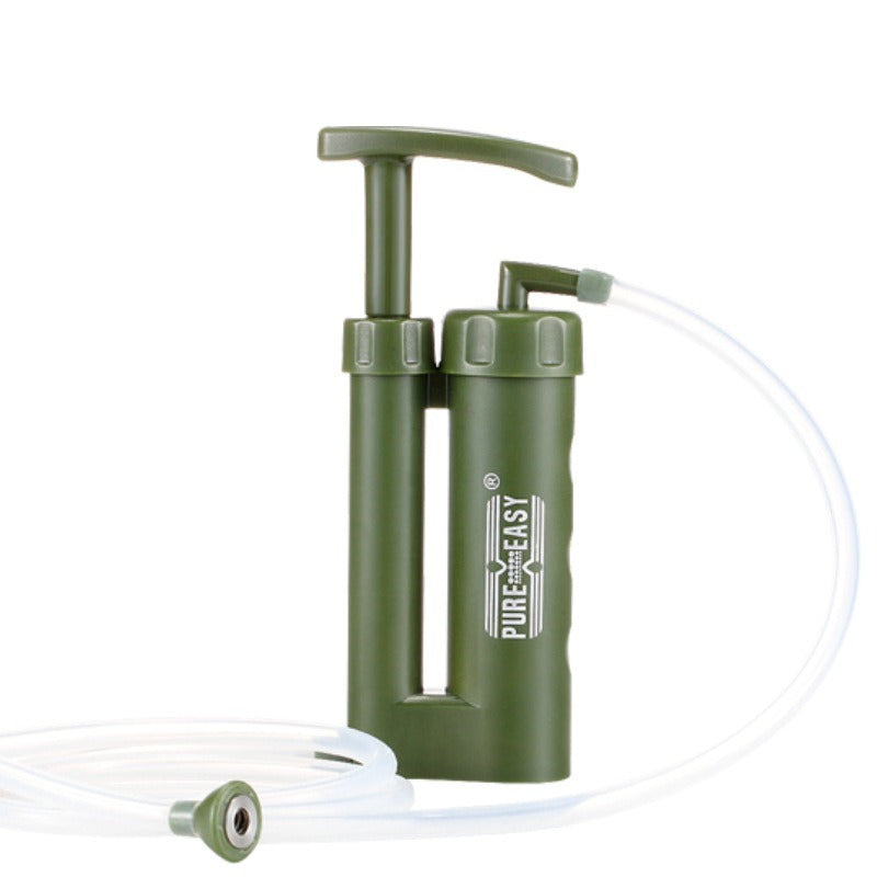 Outdoor Wilderness Survival Portable Water Purifier Pump Filter