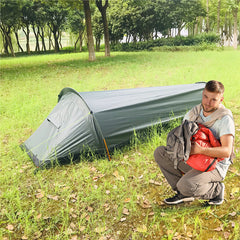 Lightweight Single Person Camping Tent Hiking Gear