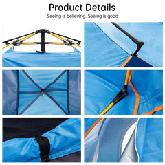 Quick Deploy 3-4 Person Outdoor Camping Tent