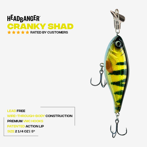 Headbanger Cranky Shad 5"
