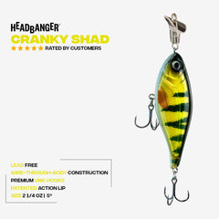 Headbanger Cranky Shad 5"